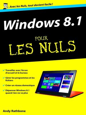 cover image of Windows 8.1 Poche Pour les Nuls, nouvelle édition